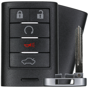 2008-2014 Cadillac CTS STS / 5-Button Smart Key / PN: 25943677 / M3N5WY7777A / (AFTERMARKET)