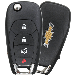 2016-2019 Chevrolet Cruze Sonic / 4-Button Flip Key / PN: 13588756 /  LXP-T003 / 315 MHz / XL7 (AFTERMARKET)