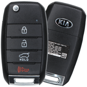 2014-2017 Kia Rio / 4-Button Flip Key / PN: 95430-1W023 / TQ8-RKE-3F05 (UB14MY) (AFTERMARKET)