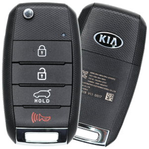 2014-2019 Kia Soul / 4-Button Flip Key / Gen 2 PS / PN: 95430-B2100 / OSLOKA-875T (AFTERMARKET)  ﻿