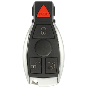 1997-2014 Mercedes Benz / 4-Button Fobik Key / IYZ-3312 / 315 MHz (Single Battery) (AFTERMARKET)