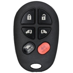2004-2018 Toyota Sienna / 6-Button Keyless Entry Remote / PN: 89742-AE051 / GQ43VT20T (AFTERMARKET)