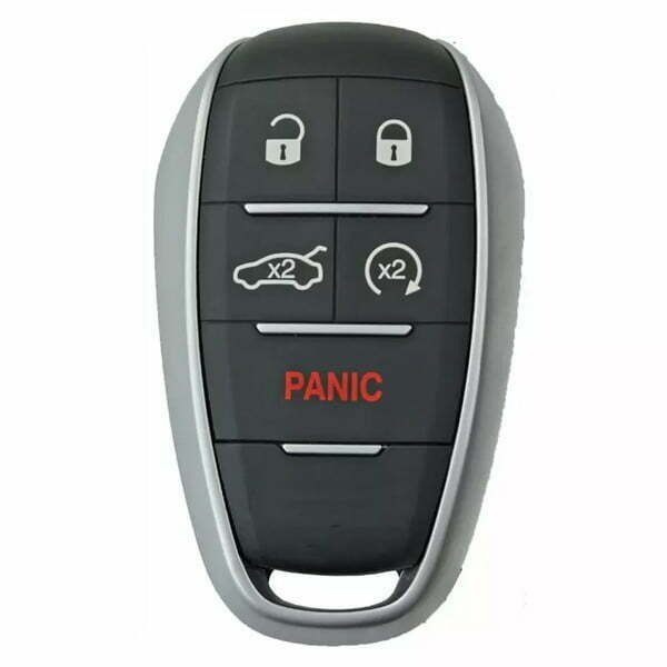 2017-2021 Alfa Romeo Giulia Stelvio / 5-Button Smart Key / PN: 6EP44LXHAA / KR5ALFA434 (AFTERMARKET) – Key Fob