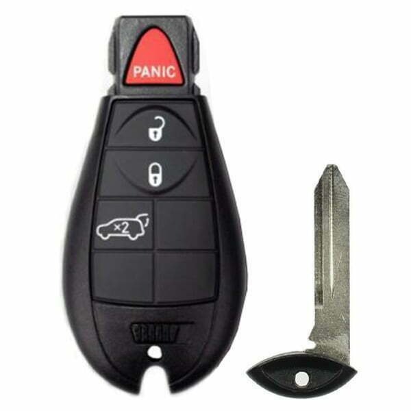 2013-2018 Dodge RAM / 5-Button Fobik Key / GQ4-53T / (AFTERMARKET)