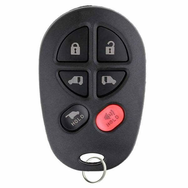 2015-2017 Toyota Sienna Tundra Tacoma / 4-Button Flip Key / PN: 89742-AE011 / GQ43VT20T (H Chip) (AFTERMARKET)