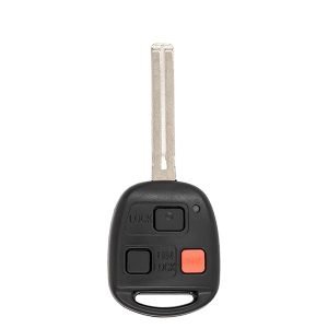 1998-2002 Toyota Land Cruiser / 3-Button Remote Head Key / 4C Chip / PN: 89070-60090 / HYQ1512V (AFTERMARKET)