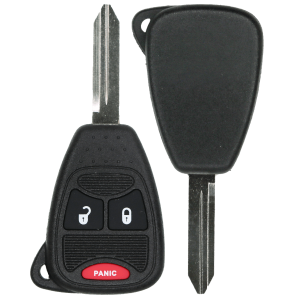 2004-2017 Chrysler Dodge Jeep / 3-Button Remote Head Key / OHT692427AA (AFTERMARKET)