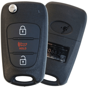 2012-2013 Kia Sportage / 3-Button Flip Key / PN: 95430-3W701 / NYOSEKSAM11ATX (SL) (AFTERMARKET)
