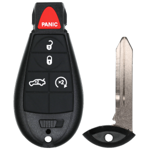 2008-2014 Dodge Chrysler / 5-Button Fobik Key / PN: 056046694AH / IYZ-C01C / Keyless Go Fobik (AFTERMARKET)