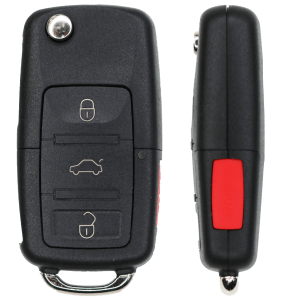 2011-2016 Volkswagen / 4-Button Remote Flip Key / 5K0837202AE / NBG010180T / 315 MHz (AFTERMARKET)